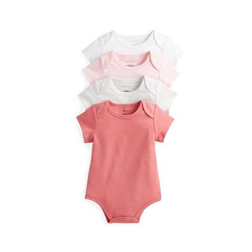 First Impressions Baby Girls Bodysuits Pack of 4