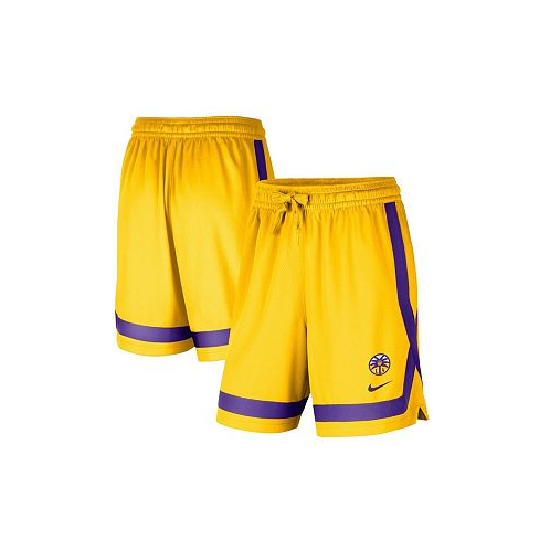 Nike Womens Yellow Los Angeles Sparks Practice Shorts