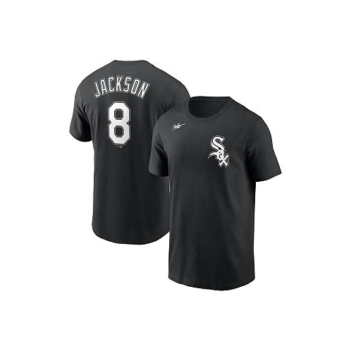 Nike Mens Bo Jackson Black Chicago White SOX Cooperstown Collection Name & Number T-shirt