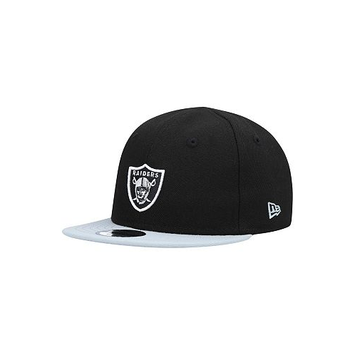 New Era Infant Unisex Black Silver Las Vegas Raiders My 1St 9Fifty Adjustable Hat