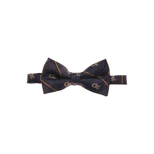Eagles Wings Mens Navy GA Tech Yellow Jackets Oxford Bow Tie