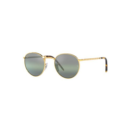 Ray-Ban Unisex Polarized Sunglasses RB3637 NEW ROUND 50