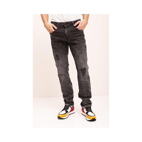 RON TOMSON Mens Modern Distressed Denim Jeans