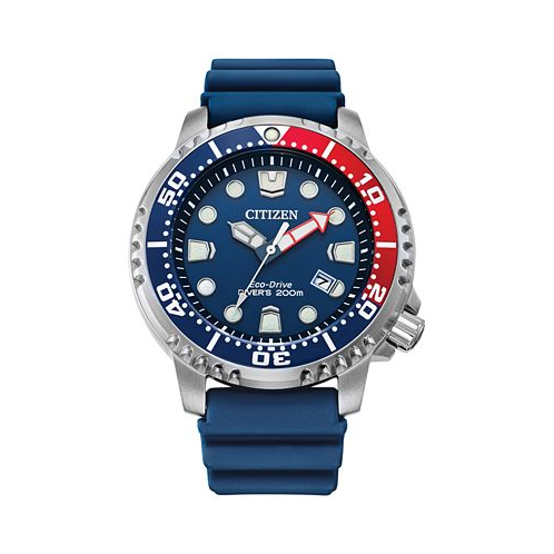 Citizen Eco-Drive Mens Promaster Dive Blue Strap Watch 44mm