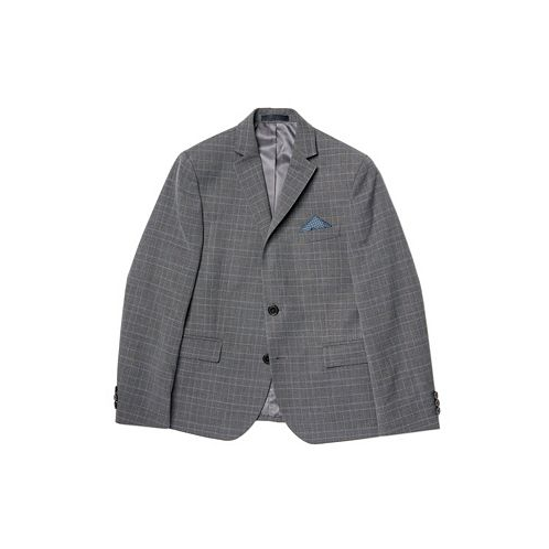 POLO Ralph Lauren Big Boys Plaid Classic Suit Jacket