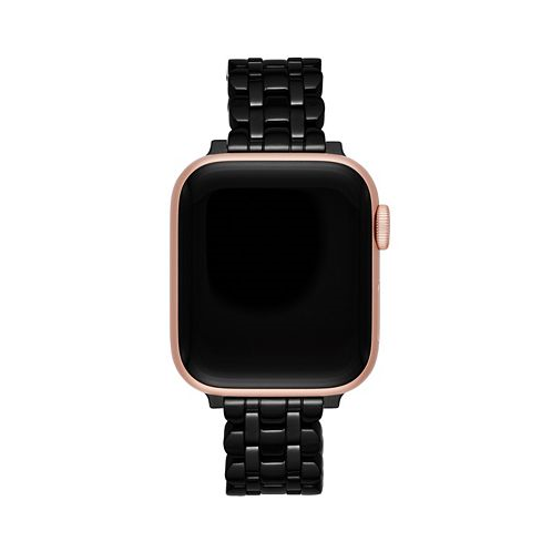 Kate spade new york Black Stainless Steel Scallop Bracelet Band for Apple Watch 38mm 40mm 41mm