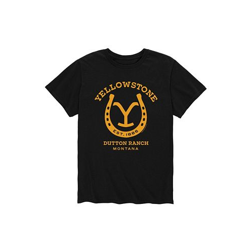 AIRWAVES Mens Yellowstone Horseshoe T-shirt