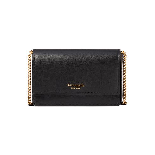 Kate spade new york Morgan Saffiano Leather Flap Chain Wallet