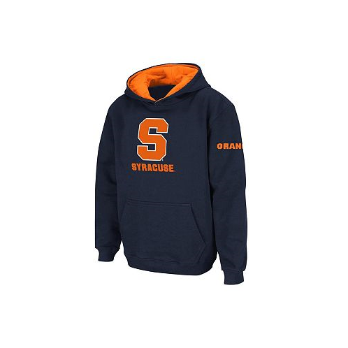 Stadium Athletic Big Boys Navy Syracuse Orange Big Logo Pullover Hoodie