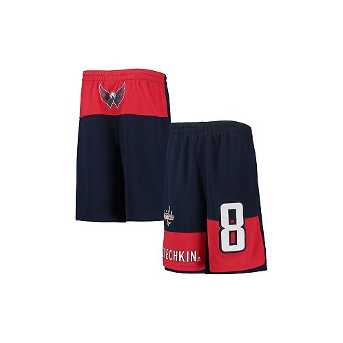 Outerstuff Youth Boys Alexander Ovechkin Navy Washington Capitals Pandemonium Name and Number Shorts