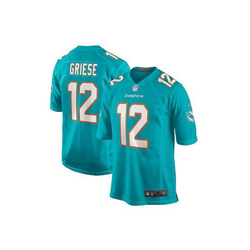 Nike Mens Bob Griese Aqua Miami Dolphins Game Retired Player Jersey