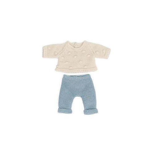 MINILAND Knitted Doll Outfit 8.25 - Sweater Trousers