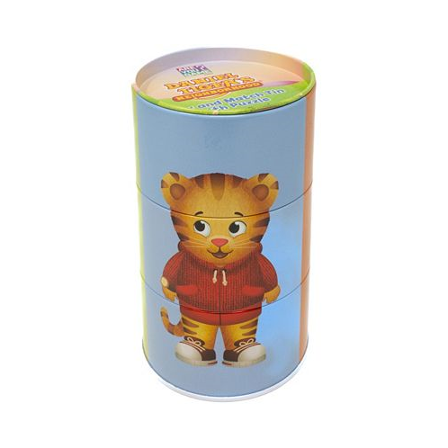 Areyougame Daniel Tigers Neighborhood Mix and Match Tin with Puzzle Set 25 Pieces