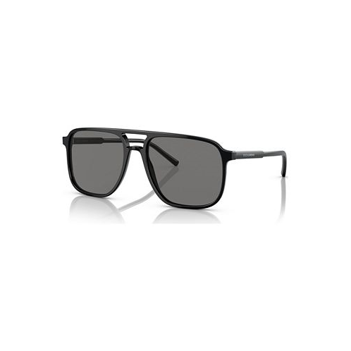 Dolce&Gabbana Mens Polarized Low Bridge Fit Sunglasses DG4423F58-P