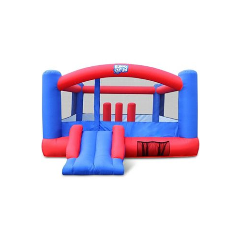 Sunny & Fun Bounce House Inflatable Bouncy House with Toddler Slide