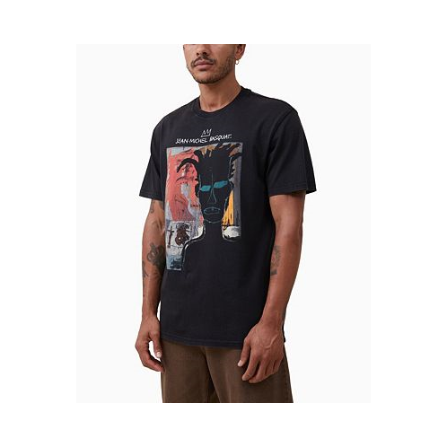 COTTON ON Mens Basquiat Loose Fit Crew Neck T-shirt