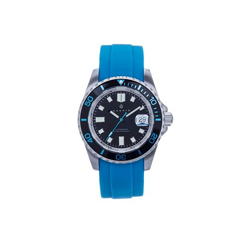 Nautis Men Interceptor Rubber Watch - Light Blue 43mm