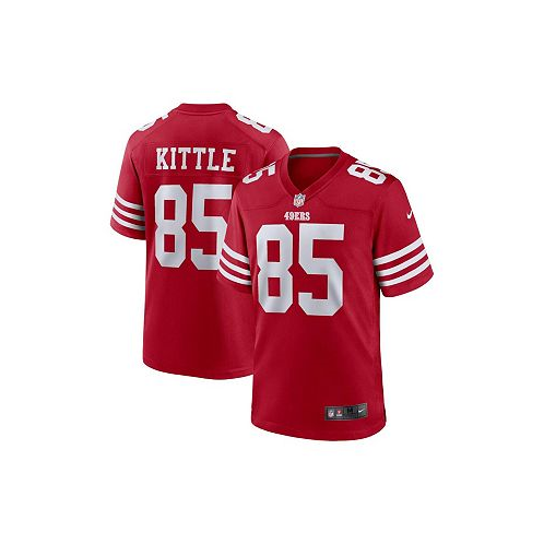 Nike Mens George Kittle Scarlet San Francisco 49ers Player Game Jersey