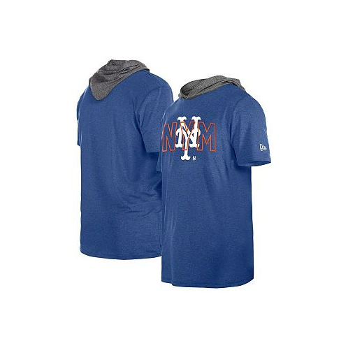 New Era Mens Royal New York Mets Team Hoodie T-shirt