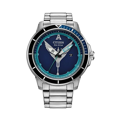Citizen Eco-Drive Mens Avatar Stainless Steel Bracelet Watch 46mm