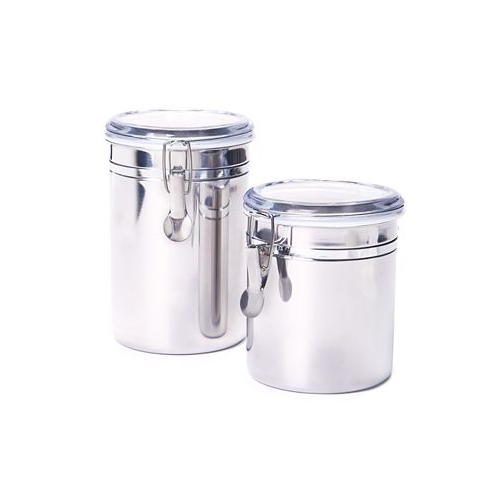 Tools of the Trade 2-Pc. Stainless Steel Canister Set