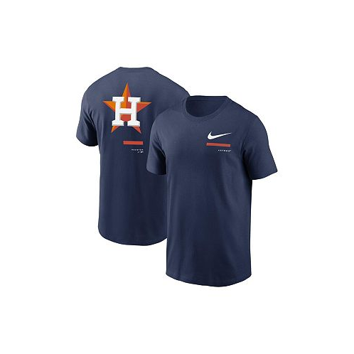 Nike Mens Navy Houston Astros Over the Shoulder T-shirt