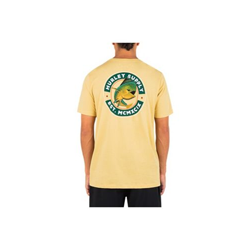 Hurley Mens Everyday Fishy Fish Short Sleeve T-shirt