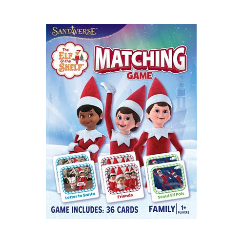 Masterpieces Elf on the Shelf Matching Game for Kids and Families