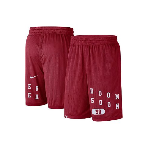 Nike Mens Crimson Oklahoma Sooners Wordmark Performance Shorts