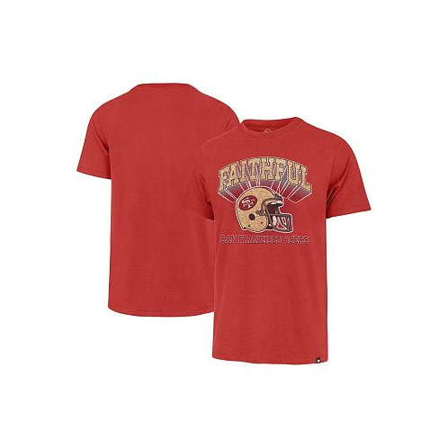 47 Brand Mens Scarlet San Francisco 49ers Regional Franklin T-shirt