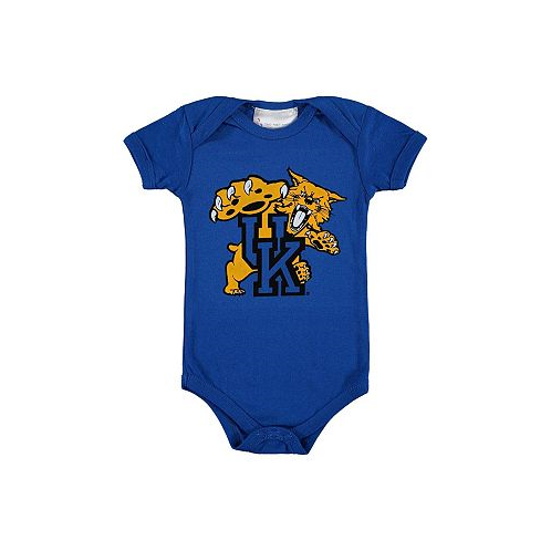 Two Feet Ahead Infant Boys and Girls Royal Kentucky Wildcats Big Logo Bodysuit