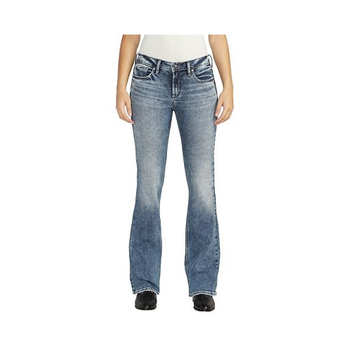 Silver Jeans Co. Womens Suki Mid Rise Bootcut Jeans