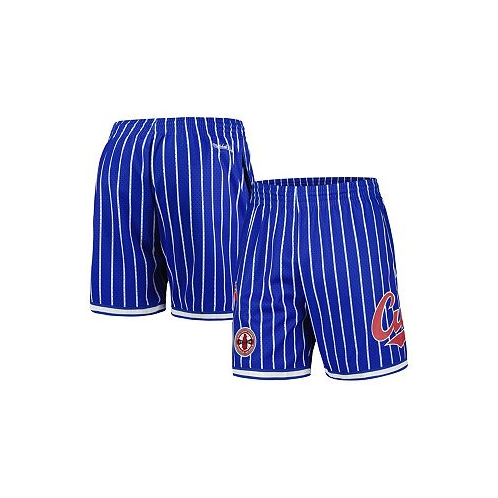 Mitchell & Ness Mens Royal Chicago Cubs Cooperstown Collection 1908 World Series City Collection Mesh Shorts