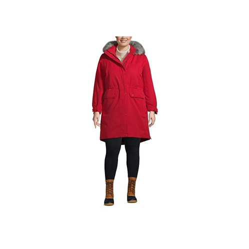 Lands End Plus Size Expedition Down Waterproof Winter Parka