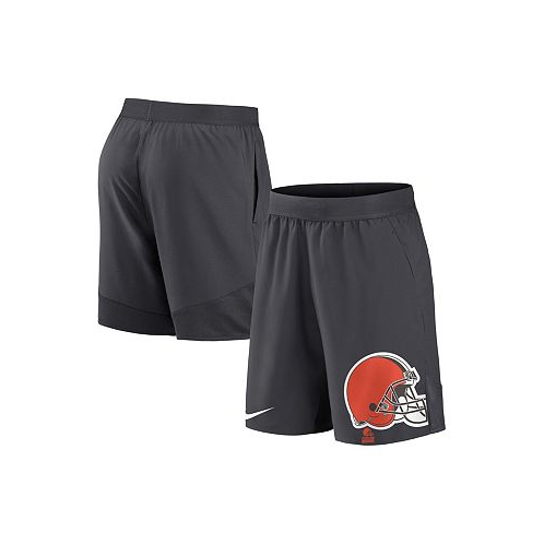 Nike Mens Anthracite Cleveland Browns Stretch Performance Shorts