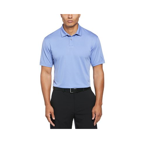 PGA TOUR Mens Birdseye Textured Short-Sleeve Performance Polo Shirt