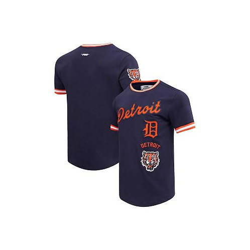 Pro Standard Mens Navy Detroit Tigers Cooperstown Collection Retro Classic T-shirt