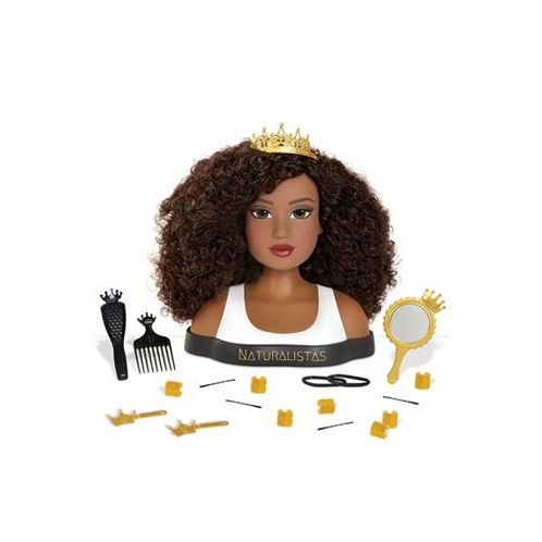 Naturalistas Dayna Deluxe Crown and Curls Fashion Styling Head 3C Textured Hair 19 Accessories