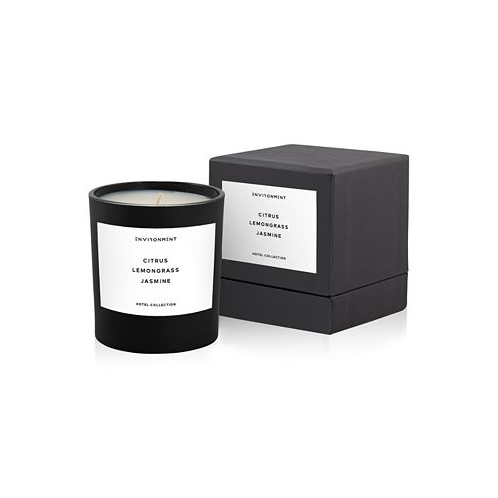 ENVIRONMENT Citrus Lemongrass & Jasmine Candle (Inspired by 5-Star Hotels) 8 oz.