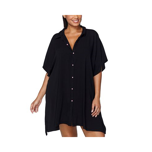 Raisins Curve Trendy Plus Size Vacay Oversized Cover-Up