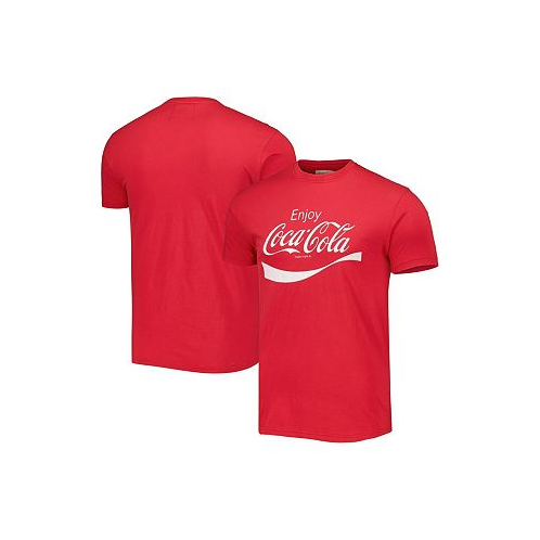American Needle Mens and Womens Red Distressed Coca-Cola Brass Tacks T-shirt