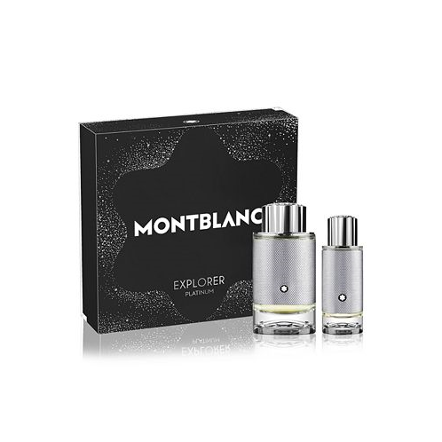 Montblanc Mens 2-Pc. Explorer Platinum Eau de Parfum Gift Set