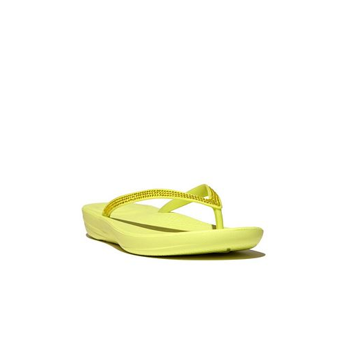 FitFlop Womens Iqushion Sparkle Flip-Flop Sandal
