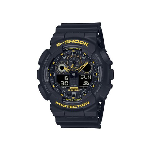 G-Shock Mens Analog Digital Black Resin Watch 51.2mm GA100CY-1A