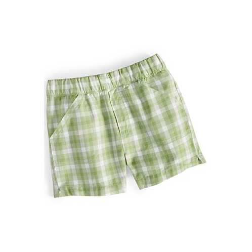 First Impressions Baby Boys Plaid Woven Shorts