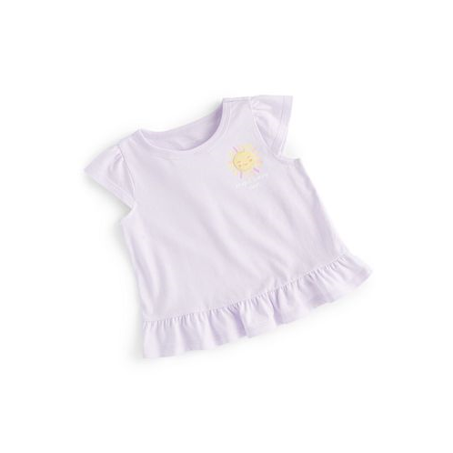 First Impressions Baby Girls Sunshine Ruffle T Shirt