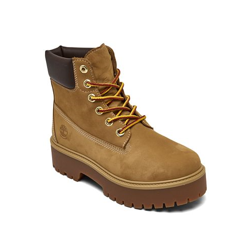 Timberland Womens Stone Street 6 Water-Resistant Platform Boots from Finish Line