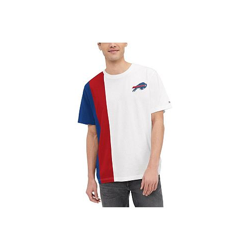 Tommy Hilfiger Mens White Buffalo Bills Zack T-shirt