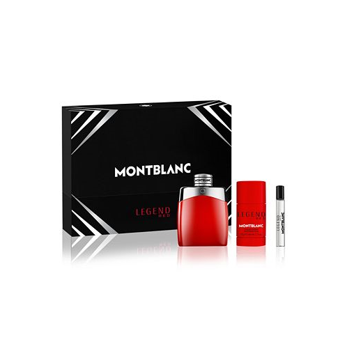 Montblanc Mens 3-Pc. Legend Red Eau de Parfum Gift Set