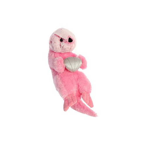 Aurora Large Sea Otter Destination Nation Adventurous Plush Toy Pink 13